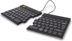 R-Go Split Break ergonomisch Bluetooth toetsenbord | qwerty | zwart