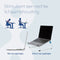 R-Go Steel Office - Laptopstandaard / Wit