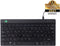R-Go Tools Compact Break - Ergonomisch Toetsenbord - Scissor Toets - Plat Keyboard - Azerty - Zwart