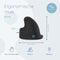 R-Go Tools HE Verticale Muis | Ergonomische muis | Bekabeld | Medium | Rechtshandig