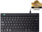 R-Go Tools R-Go Compact Break Toetsenbord, QWERTY (UK), zwart, bedraad