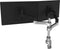 R-Go Zepher 4 C2 Circulaire Dubbele Monitorarm Bureaubevestiging, 0-8 kg