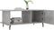 vidaXL - Salontafel - 90x50x40 - cm - bewerkt - hout - betongrijs