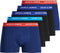 JACK&JONES JACLEE - Boxershorts - 5-pack - Zwart en blauw (5-pack)
