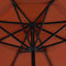 vidaXL - Parasol - met - draagbare - voet - terracottakleurig