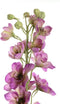 PTMD Delphinium Kunstbloem - 127 x 23 x 130 cm - Kunststof - Paars