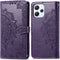 iMoshion Hoesje Geschikt voor Xiaomi Redmi 12 Hoesje Met Pasjeshouder - iMoshion Mandala Bookcase - Paars