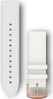 Garmin Quick Release - Horlogebandje - Italiaans Leer - 20mm - Wit / Rose Goud