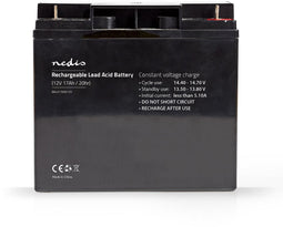 Nedis BALA1700012V - Lood-zuuraccu 7000mAh - Onderhoudsvrij - 77x181x167mm
