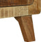 vidaXL - Koffietafel - 80x54x45 - cm - Massief - Hout - Ruw - Mango