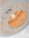 GOOD&MOJO Hanglamp Palawan - Bamboe/Wit - Ø40cm - Scandinavisch,Bohemian - Hanglampen Eetkamer, Slaapkamer, Woonkamer