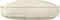 vidaXL - Kussen - voor - Rugsteun - Crème - 70x40x12 - cm - Oxford - Stof