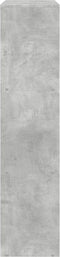 vidaXL - Kamerscherm - / - boekenkast - 3-laags - 137,5x29x103,5 - cm - hout - grijs