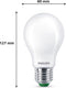 Philips Ultra Efficient LED lamp Mat - 100 W - E27 - Koelwit licht