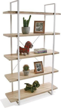 Kast | 33 X 179 x 100 cm | Wit | Hout | Metaal