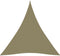 vidaXL - Zonnescherm - driehoekig - 5x6x6 - m - oxford - stof - beige
