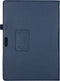 Tablet Hoes Geschikt voor Microsoft Surface Pro 6 / Pro 7 - Effen Bookcase tablet - Donkerblauw