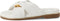 MARCO TOZZI 27133 - Dames Pantoffels - Leer en textiel - Wit - MAAT 38
