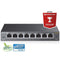 TP-Link TL-SG108E - Netwerk Switch - Smart managed - 8 poorten