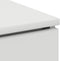 vidaXL - TV-meubel - Wit - 100x38x49 - cm - Bewerkt - hout