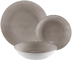 Versa - Serviesset - 18 Onderdelen - Grijs Porselein