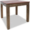 vidaXL - Eettafel - 82x80x76 - cm - gemengd - gerecycled - hout