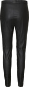 VERO MODA VMJANNI HW PU LEGGING - Dames Legging - Skinny fit - Zwart
