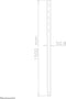 Neomounts FPMA-CP150 - Verlengen plafondsteun tot 204 cm - Zilver