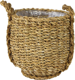 Ter Steege Plantenmand Zeegras Naturel-Beige D 23 cm H 23 cm