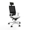 Bureaustoel met hoofdsteun Piqueras y Crespo 4B026N1 Wit