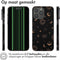 iMoshion Hoesje Geschikt voor iPhone 15 Pro Max Hoesje Siliconen - iMoshion Design hoesje - Zwart / Sky Black Transparent