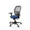 Piqueras y Crespo 3D036G0 - Bureaustoel - Verstelbare hoogte met armleuning - Marineblauw