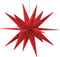 vidaXL - Kerstlamp - met - LED - inklapbaar - 43 - cm - rood
