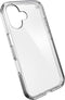 Speck Presidio Perfect Clear - iPhone 16 - Microban - Transparant