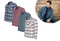 Mj Woodsman - Heerlijk warm, gevoerd houthakkershemd met ruiten - Navy - Maat M