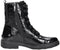 Tamaris Comfort Essentials - Veterboots - Uitneembaar voetbed - Zwart lak