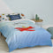 Happy Friday Duvet cover set 2 pieces Son avion 180x220 cm (Single) Multicolor