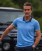 New Zealand Auckland - Stretch Poloshirt - Regular fit - Blauw - Maat S