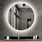 Atlantic Jeron - Badkamerspiegel - 80 cm - LED-verlichting - Chroom