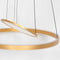 Steinhauer Ringlux 3514GO - Hanglamp - Hoogte instelbaar dimfunctie - Goud 60cm