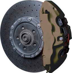 Foliatec Remklauwlakset - 3 Componenten - Bescherming tegen chemicaliën - Combat Mat-Groen (1 set)