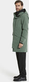 Didriksons Roland - Heren Parka - Normale pasvorm - Groen (S)