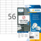 Herma Labels white 52,5x21,2 removable SuperPrint 1400 pcs.