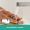 Hansgrohe Finoris - Inbouw Wastafelmengkraan - Ééngreeps bediening - 168mm - Chroom