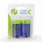 Gembird EG-BA-LR14-01 - C-cell LR14 Alkaline batterij - 1.5V