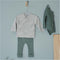 Prénatal Newborn Rib Broekje - Babykleding Unisex - Elastische Tailleband - Kaki Groen