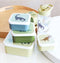 BEAU by Bo A Little Lovely Company Back to school set - Drinkfles RVS/4 Snackdozen/Bentobox - Dinosaurussen