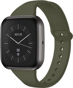 iMoshion Bandje Geschikt voor Fitbit Versa Lite / Versa 2 - iMoshion Siliconen bandje - Donkergroen