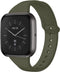 iMoshion Bandje Geschikt voor Fitbit Versa Lite / Versa 2 - iMoshion Siliconen bandje - Donkergroen
