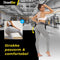 Three4One Legging - Sportlegging dames - Compressie & Scrunch butt effect - Grijs & Roze (2 stuks)